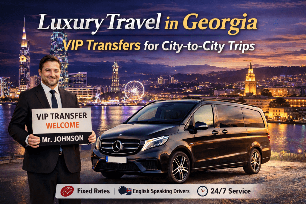 Luxury Travel in Georgia VIP Transfers for City-to-City Trips